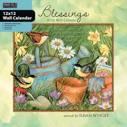 Walmart Blessings FC 12X12 Wall Calendar offer