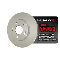 Walmart UltraHC Coated High Carbon Brake Rotor, Front UR003396, Hyundai Elantra 2020-2011 offer