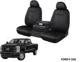 Walmart Auto Drive Leather Car Front Seat Cover Fit for FORD F-350 2017-2022 Black offer
