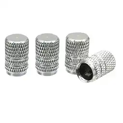 Walmart Anckoeil 4PCS Tire Valve Cover Round Aluminum Universal Valve Cover Hubcap Up to 60% off! offer