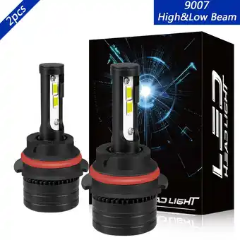 Walmart Obndvu 2x 9007 High&Low Beam for Ford Crown Victoria 1998-2011 LED Headlight Bulbs 6000K White offer