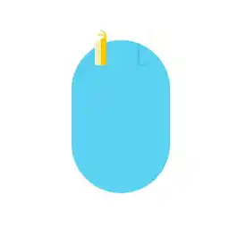 Walmart Anckoeil 2PC Car Side Rearview Mirror Anti-Fog Rain-Proof Film Side Glass Film Up to 60% off! offer