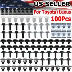 Walmart 100Pcs Car Engine Undertray Cover Clips Bottom Shield Guard Screw for Toyota Lexus offer