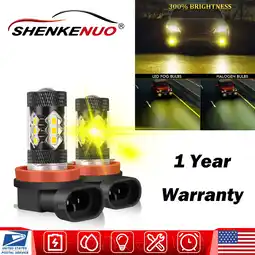 Walmart For ACURA TL 2007 2008 2009 2010 2011-2014 - 2X 3000K Yellow LED Fog Light Bulbs offer