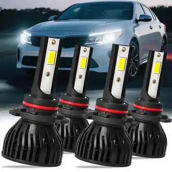 Walmart For Kia Optima 2019 2020 9005 LED Headlight Bulbs Lamp Bulbs offer