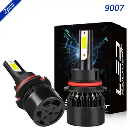 Walmart 9007 High&Low Beam for Nissan Frontier 1998-2019 LED Headlight Bulb 6000K White 2pcs offer