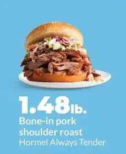 Hy-Vee Bone-in Pork Shoulder Roast offer