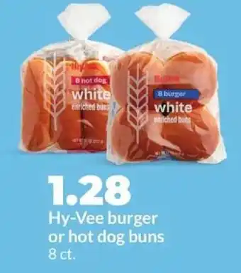 Hy-Vee Hy-Vee burger or hot dog buns offer