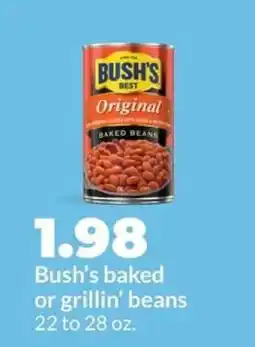 Hy-Vee Bush's Baked or Grillin' Beans offer