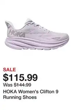 Dick's Sporting Goods HOKA Women's Clifton 9 Running Shoes offer