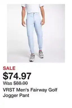 Dick's Sporting Goods VRST Men's Fairway Golf Jogger Pant offer