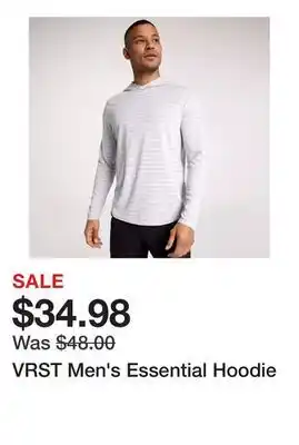 Dick's Sporting Goods VRST Men's Essential Hoodie offer