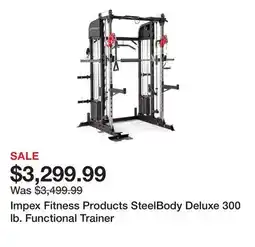 Dick's Sporting Goods Impex Fitness Products SteelBody Deluxe 300 lb. Functional Trainer offer