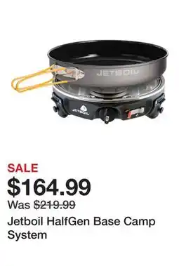 Dick's Sporting Goods Jetboil HalfGen Base Camp System offer