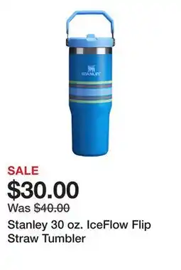 Dick's Sporting Goods Stanley 30 oz. IceFlow Flip Straw Tumbler offer