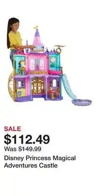Kohl's Disney Princess Magical Adventures Castle offer