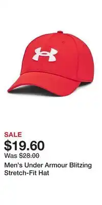 Kohl's Men's Under Armour Blitzing Stretch-Fit Hat offer