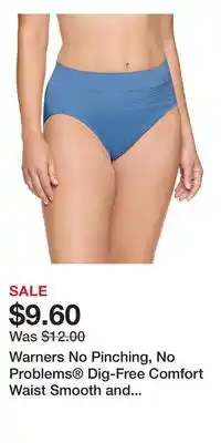 Kohl's Warners No Pinching, No Problems Dig-Free Comfort Waist Smooth and Seamless Hi-Cut RT5501P offer