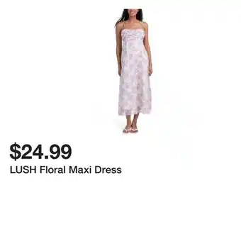 Marshalls LUSH Floral Maxi Dress offer
