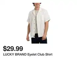 Marshalls LUCKY BRAND Eyelet Club Shirt offer
