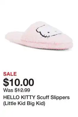 Marshalls HELLO KITTY Scuff Slippers (Little Kid Big Kid) offer