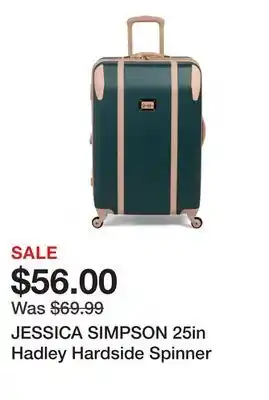 Marshalls JESSICA SIMPSON 25in Hadley Hardside Spinner offer