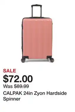 Marshalls CALPAK 24in Zyon Hardside Spinner offer