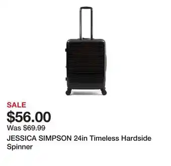 Marshalls JESSICA SIMPSON 24in Timeless Hardside Spinner offer