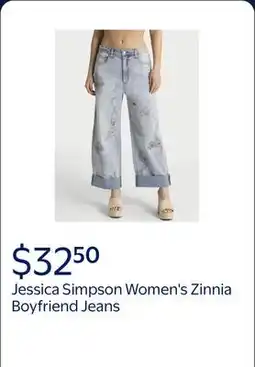 Walmart Jessica Simpson Women's Zinnia Boyfriend Jeans, 25 Inseam offer