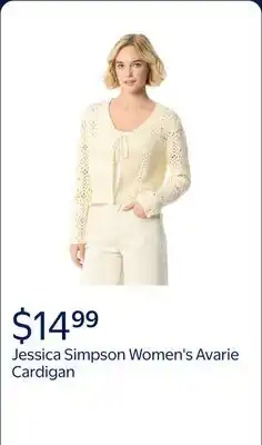 Walmart Jessica Simpson Women's Avarie Cardigan offer