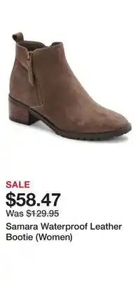 Nordstrom Samara Waterproof Leather Bootie (Women) offer
