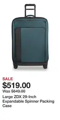 Nordstrom Large ZDX 29-Inch Expandable Spinner Packing Case offer