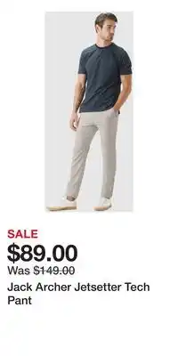 Nordstrom Jack Archer Jetsetter Tech Pant offer