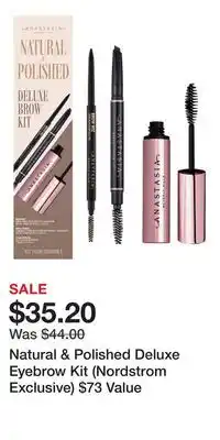 Nordstrom Natural & Polished Deluxe Eyebrow Kit (Nordstrom Exclusive) $73 Value offer
