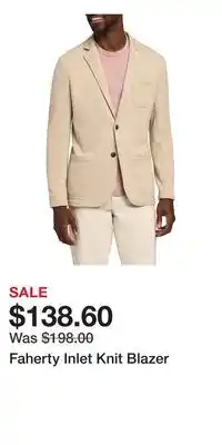 Nordstrom Faherty Inlet Knit Blazer offer