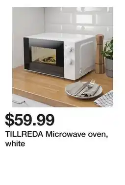Ikea TILLREDA Microwave oven, white offer