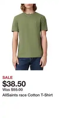 Nordstrom AllSaints race Cotton T-Shirt offer