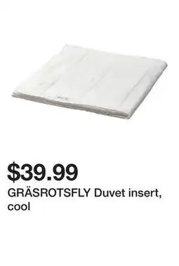 Ikea GRÄSROTSFLY Duvet insert, cool offer