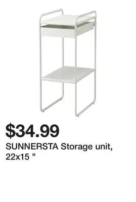 Ikea SUNNERSTA Storage unit, 22x15 offer