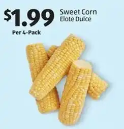 Aldi Sweet corn elote dulce offer
