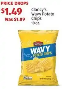 Aldi Clancy's wavy potato chips offer