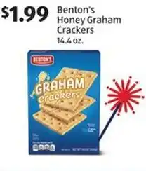 Aldi Benton's honey graham crackers offer