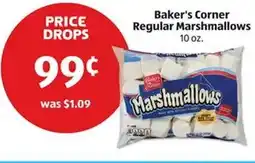 Aldi Baker's corner regular marshmallows offer