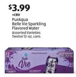 Aldi Puraqua belle vie sparkling flavored water offer