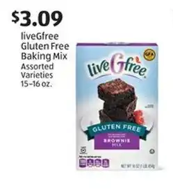 Aldi Livegfree gluten free baking mix offer