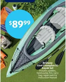 Aldi Bestway cove champion kayak set offer