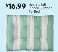 Aldi Heart to tail indoor/outdoor pet bed offer