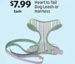 Aldi Heart to tail dog leash or harness offer