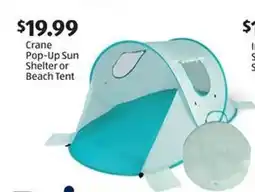 Aldi Crane pop-up sun shelter or beach tent offer