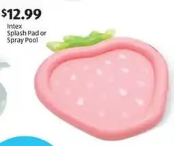 Aldi Intex splash pad or spray pool offer